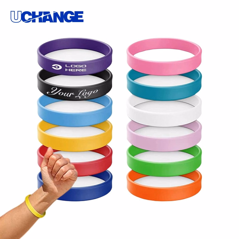 Blank Silicone Rubber Wristband