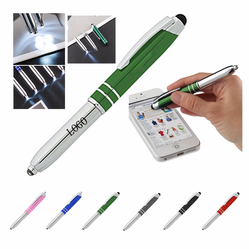 Metal Pen with Flashlight
