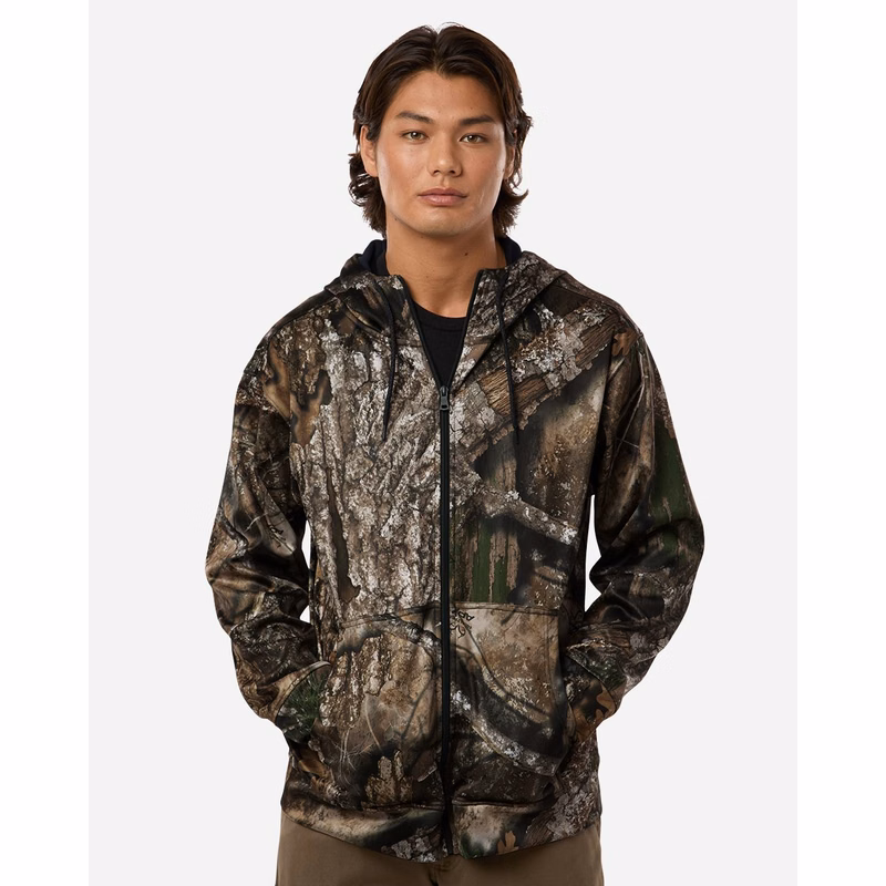 Unisex Realtree® Performance Full-Zip Hooded Sweatshirt - RT5201