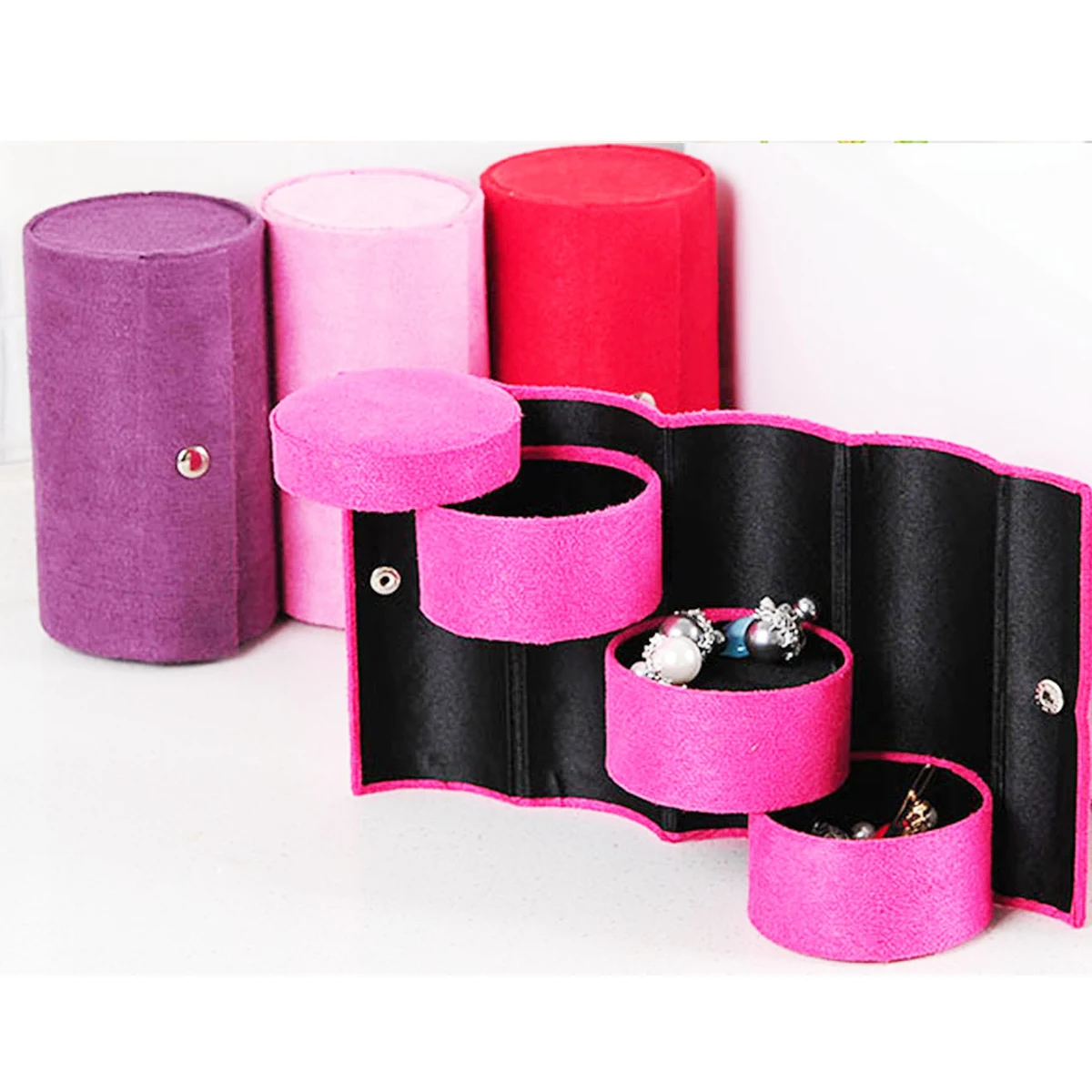 Travel Accessory Storage Box Jewelry Organizer 1