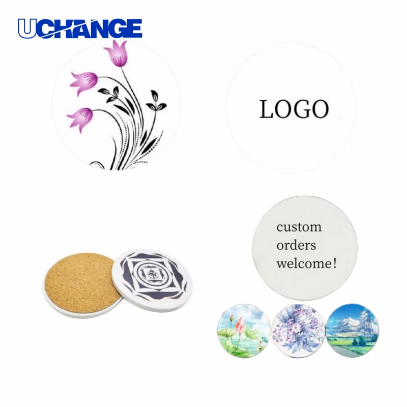 Round Diatomite Cup Coaster Mat