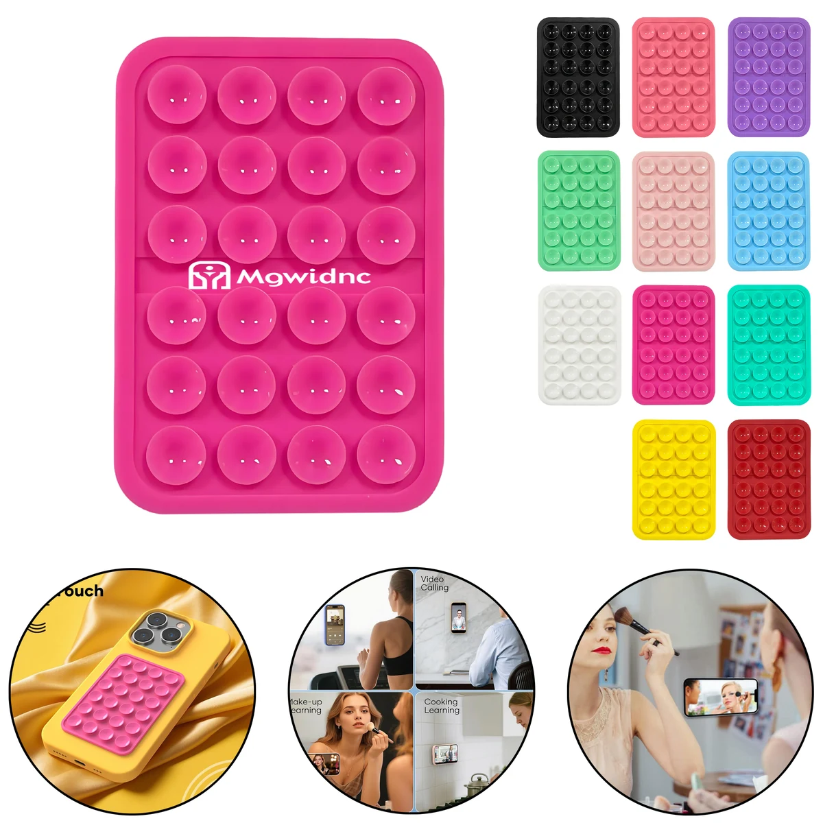 Silicone Phone Holder with Suction Cup - Creative Car 1