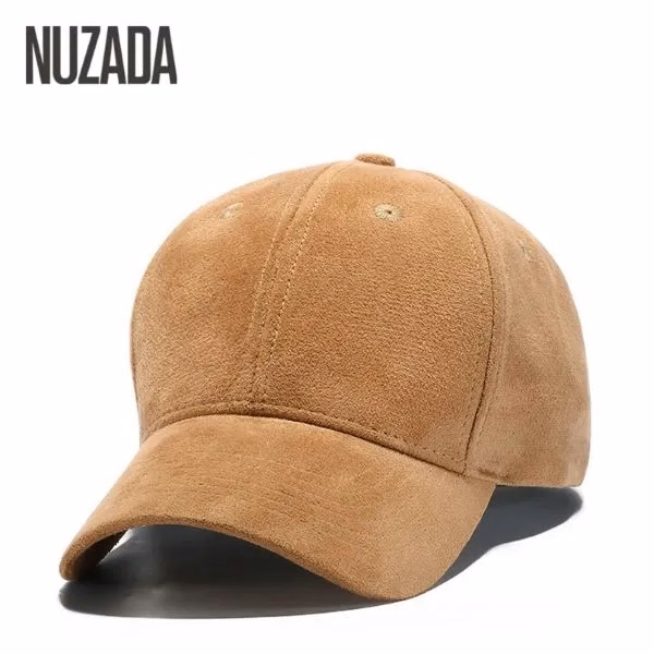 Custom Suede Baseball Caps - Factory Sample Collection