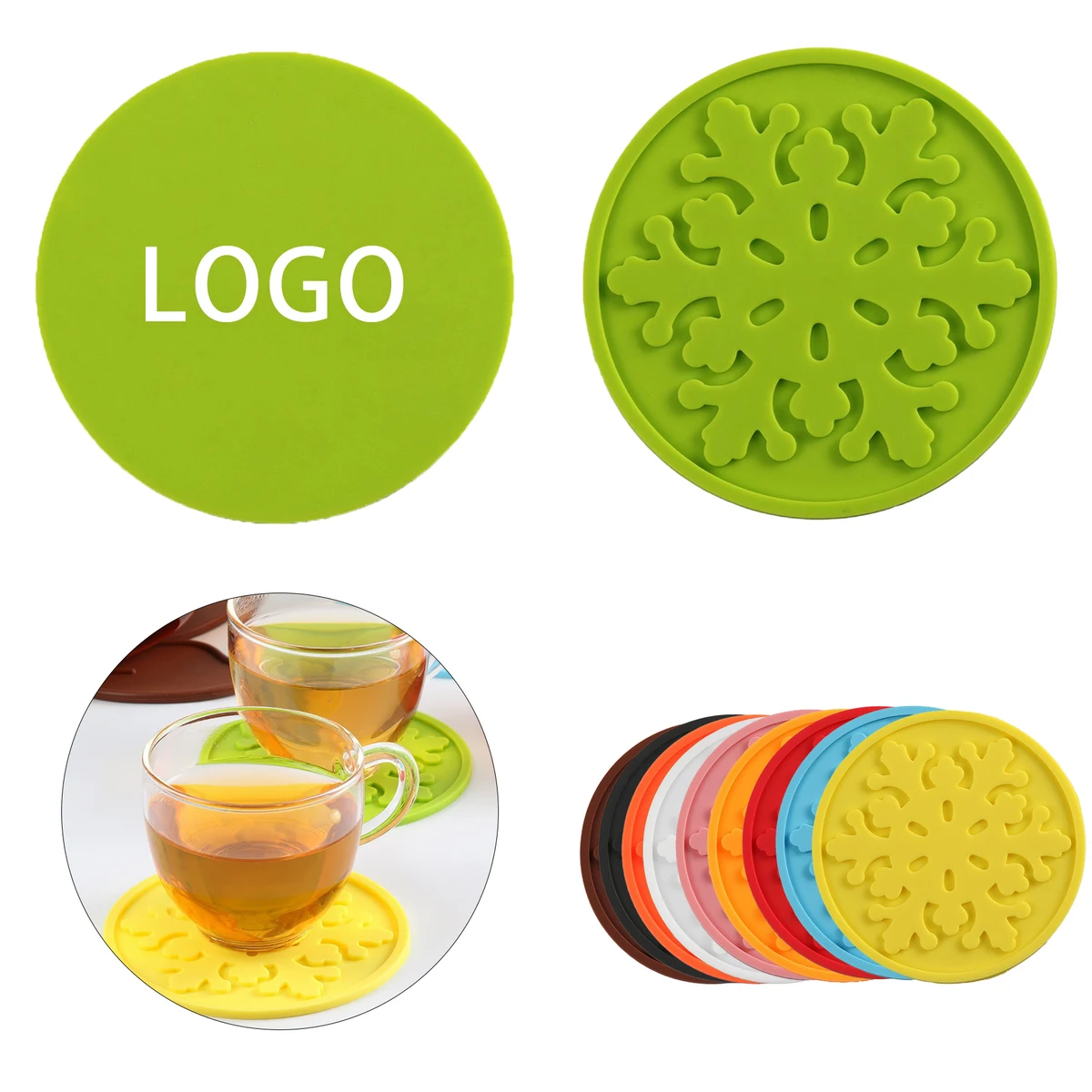 Desktop protection soft coaster 1