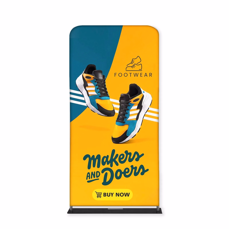 Tube Banner, Double Sided Digitally Printed - 10'x5'