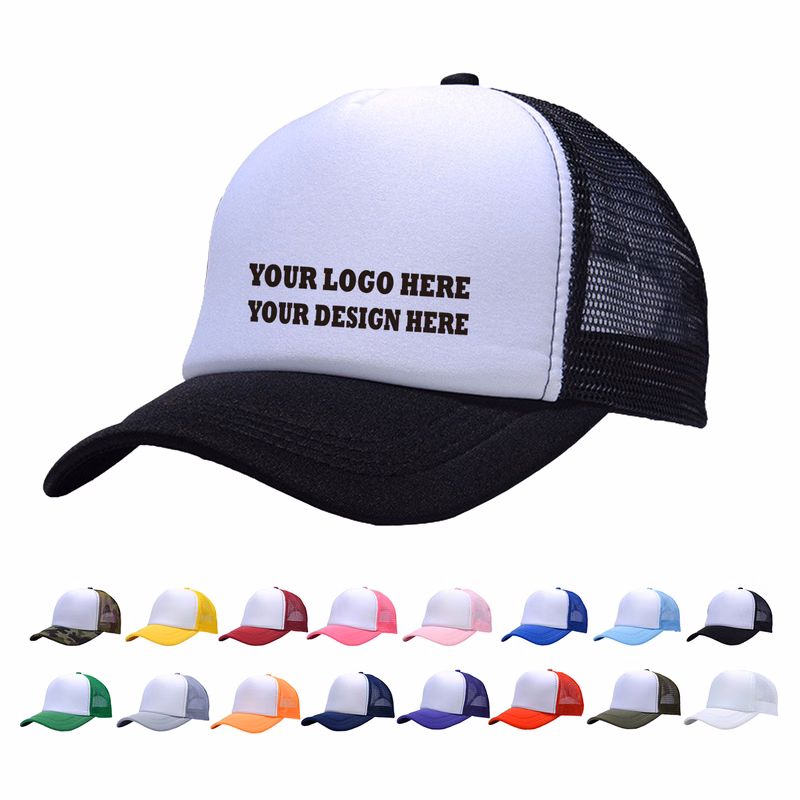 Sponge Mesh Advertising Cap Custom Design
