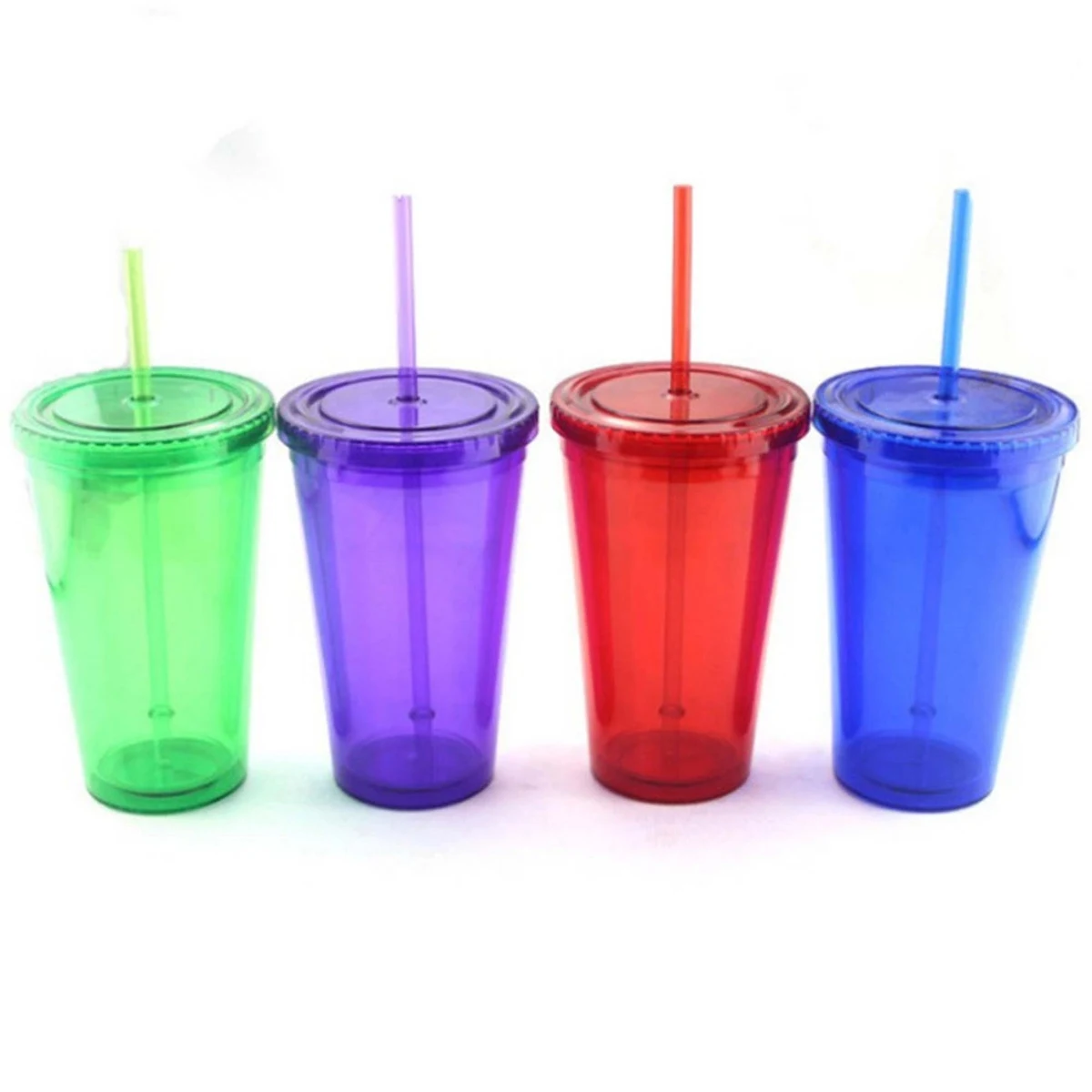 Double Walled Plastic Sippy Cup 1