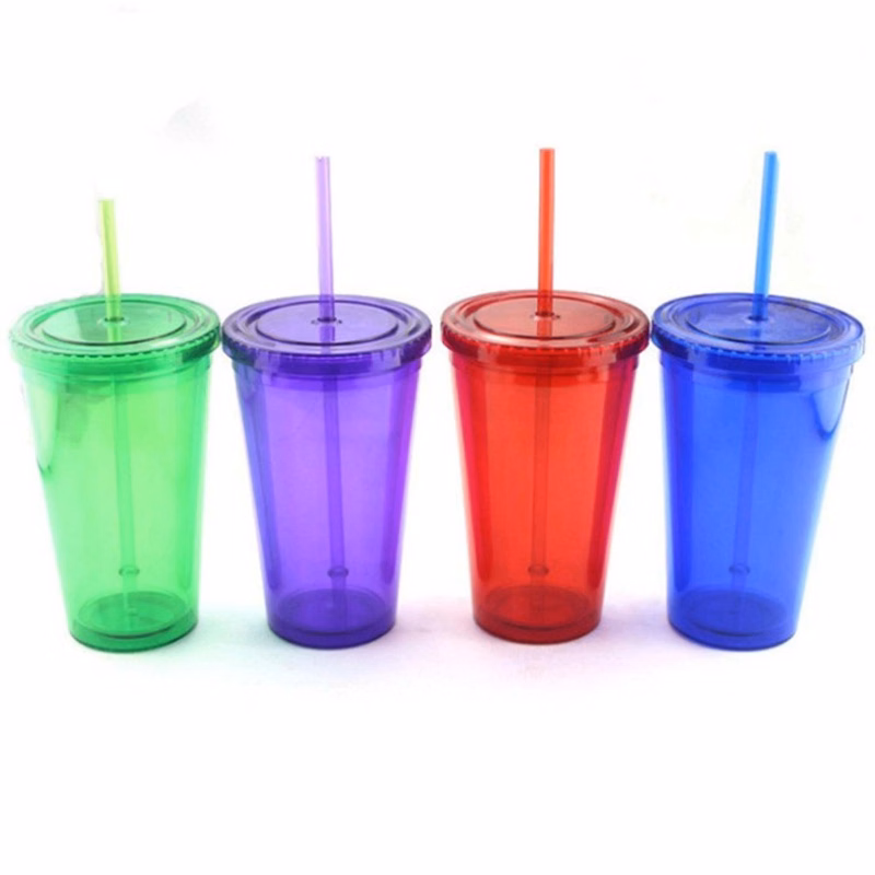 Double Walled Plastic Sippy Cup
