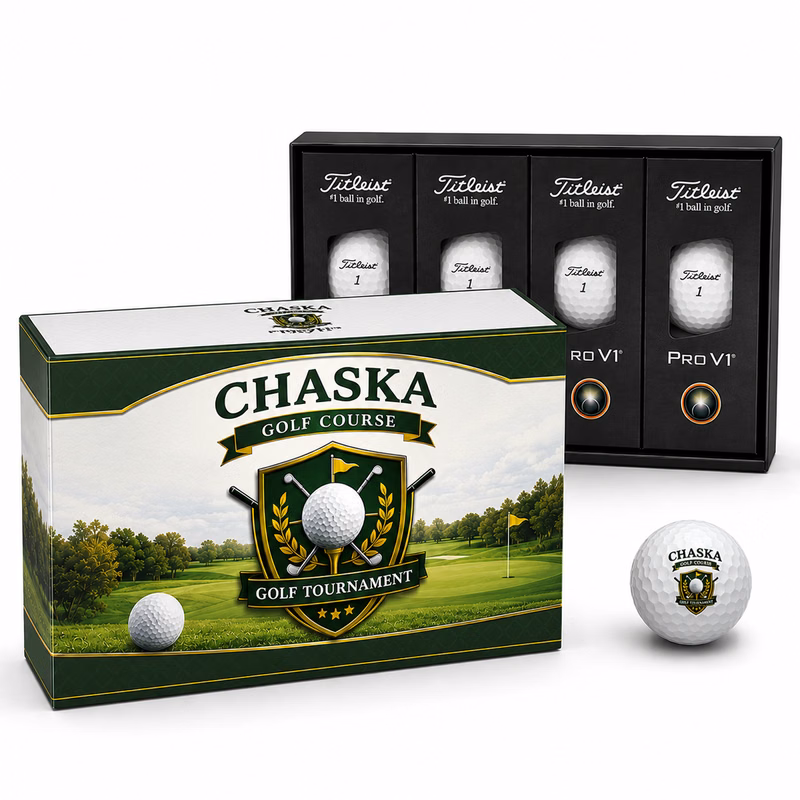 Titleist Pro V1 Dozen with Custom Lid