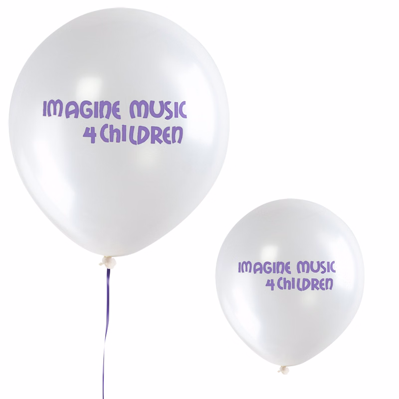 9" Standard Latex Balloon (1 Color Imprint)