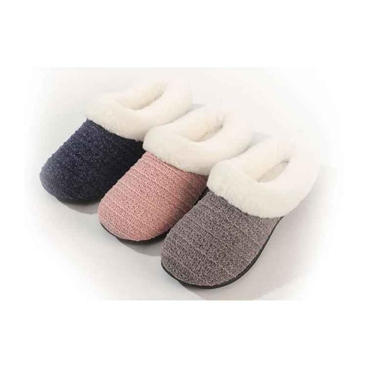 Women's Warm and Comfortable Winter Fur Clog Slippers Assorted S-2XL 1