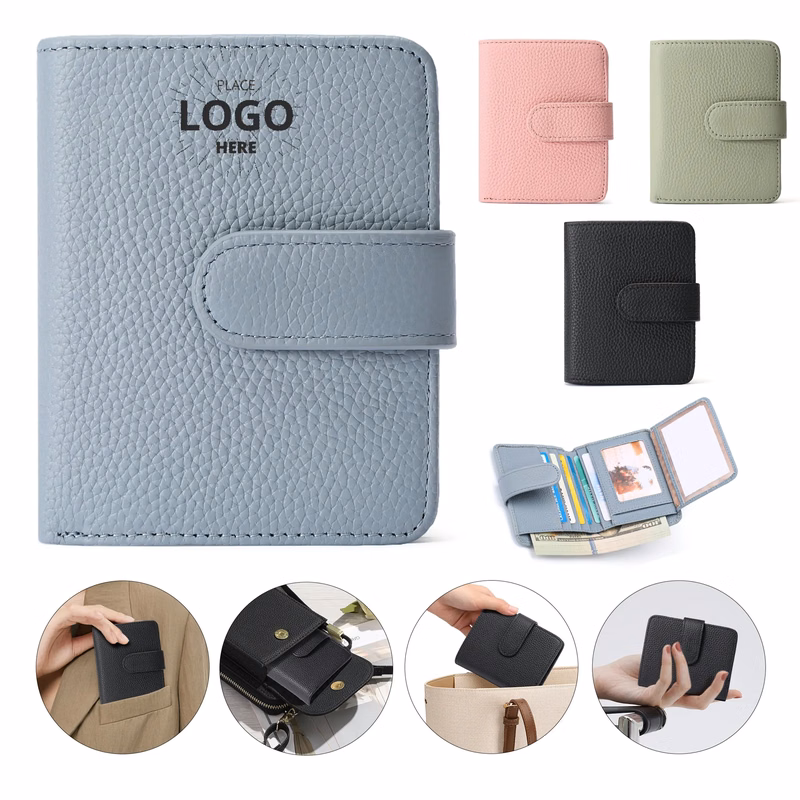 Ladies Leather Wallet Card Case