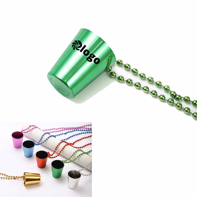 Plastic Cups Beads Necklace