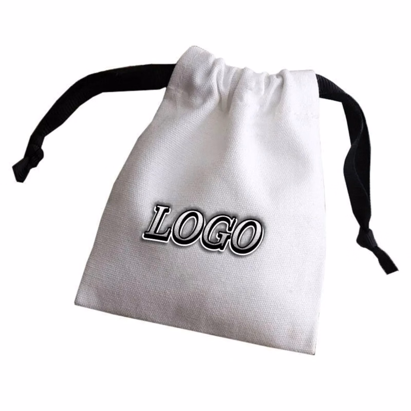 3.15'' Canvas Jewelry Bag