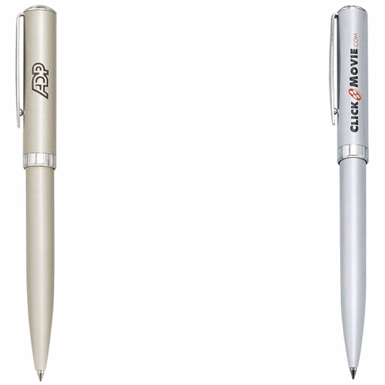 Runt Twist Brass Ballpoint Pen