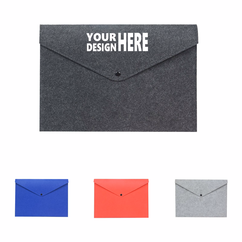 Eco-Conscious Felt File Holder