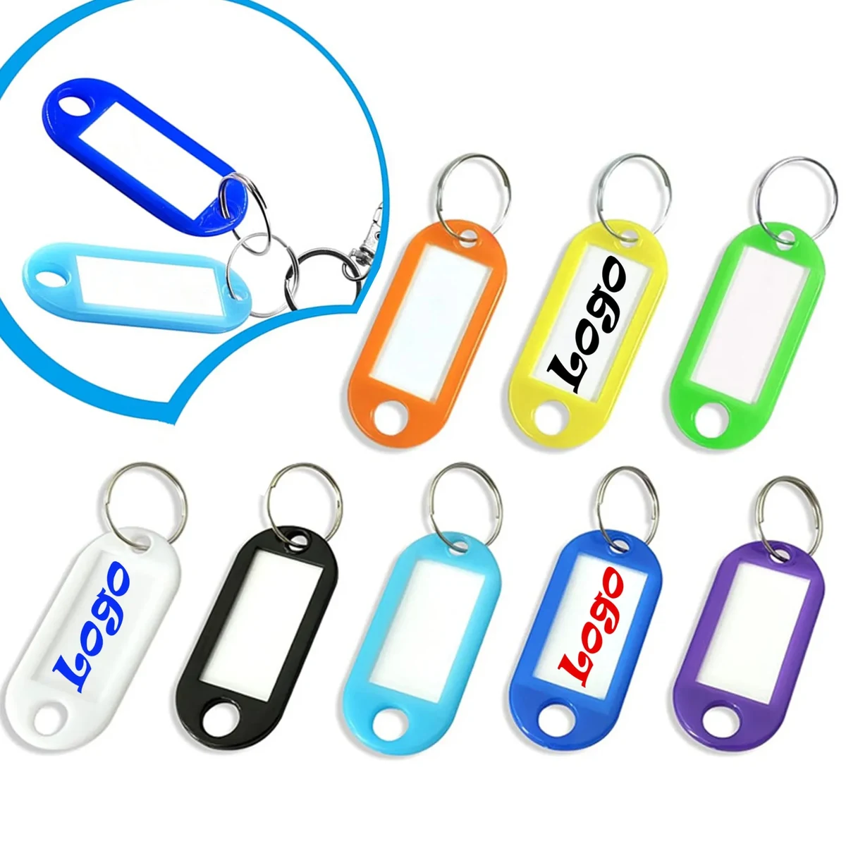 Labeling Tag Keychain 1