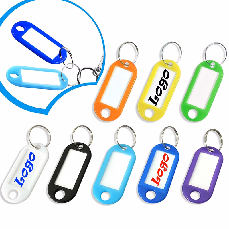 Labeling Tag Keychain