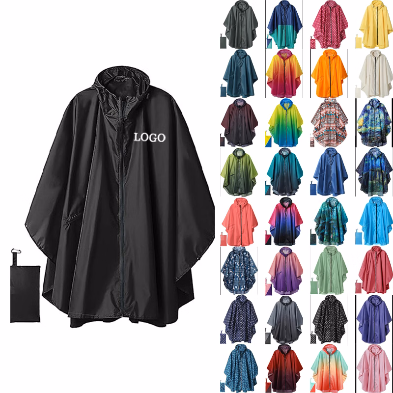 Unisex Hooded Poncho