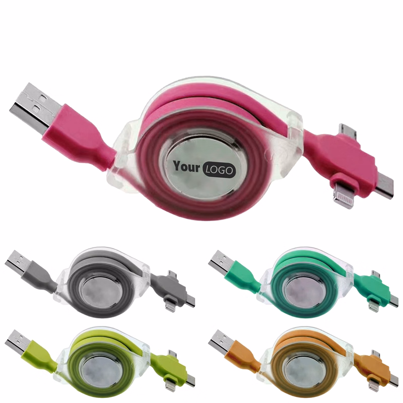 Blend Logo-Ready 3-in-1 Charging Cable