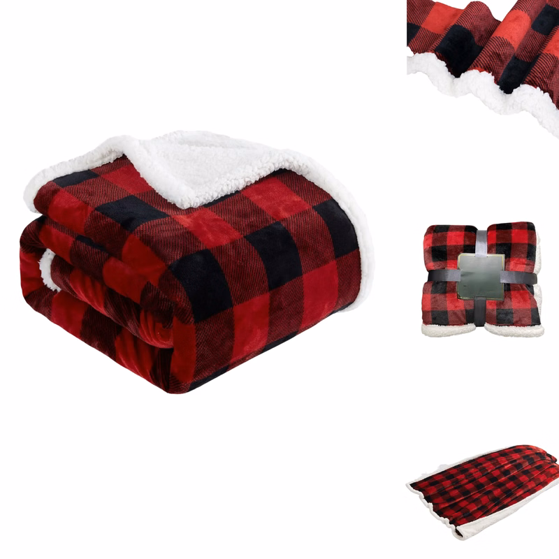 MOQ 10 Pieces Flannel Double-Layer Blanket