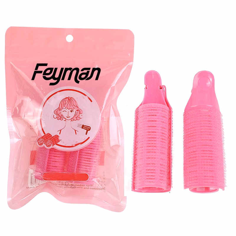 2PCS Plastic Hair Curling Clip Rollers