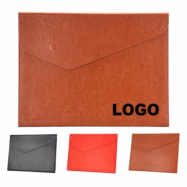A4 Leather Document Holder for Home, Events and Gifting