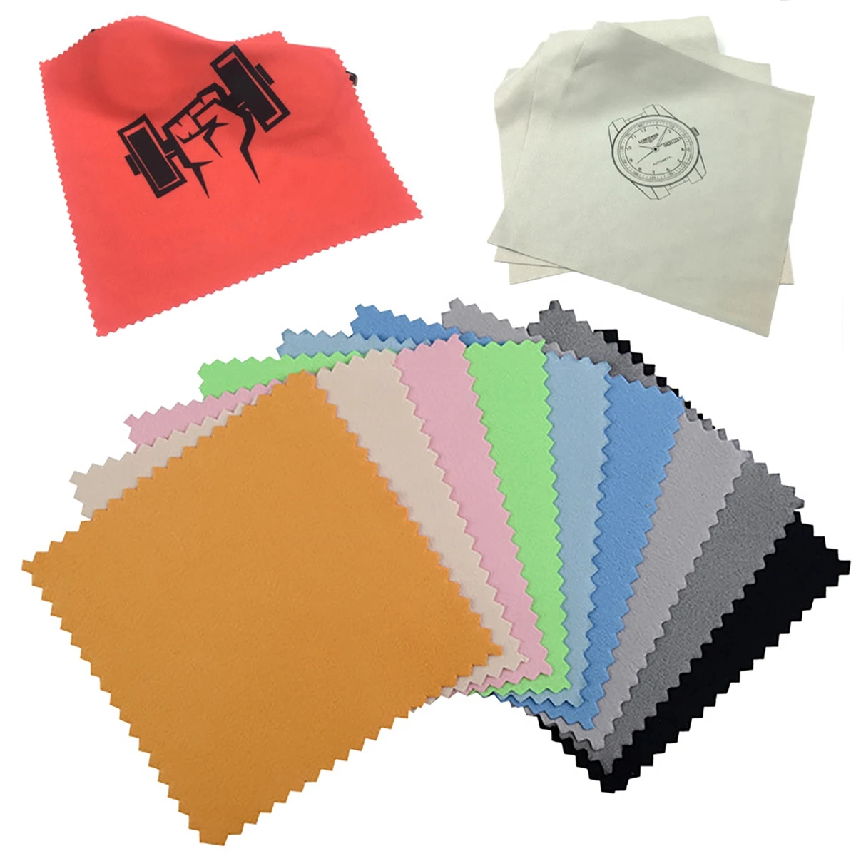 MOQ 50pcs Microfiber Cleaning Glasses Cloth 1