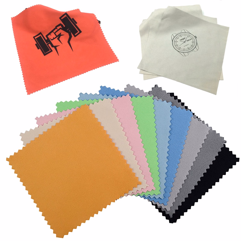 MOQ 50pcs Microfiber Cleaning Glasses Cloth