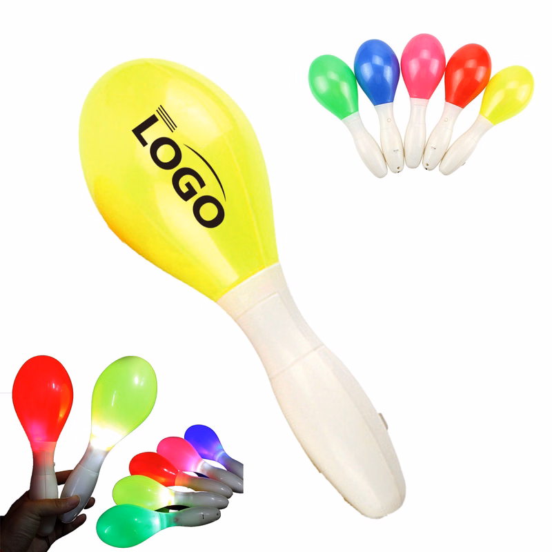 Glowing LED Sand Shakers