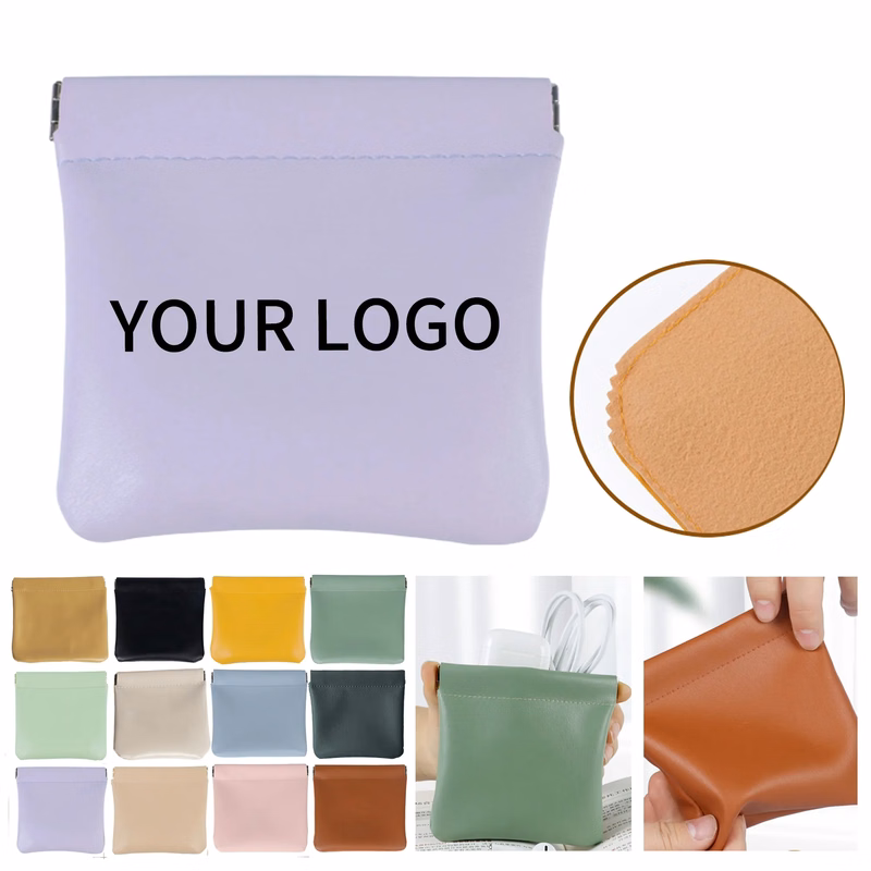 PU Leather Storage Bag
