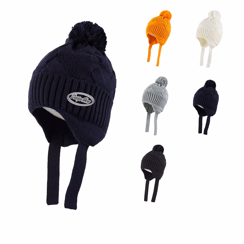Adorable Knit Baby Beanie for Winter - Warmth and Comfort