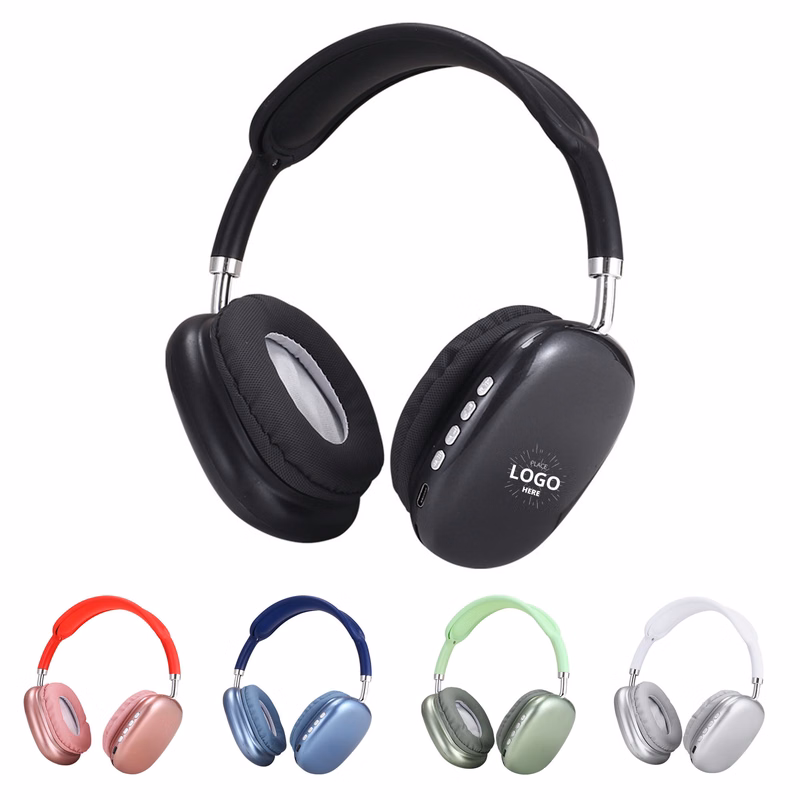 Adjustable PVC Bluetooth Headphones