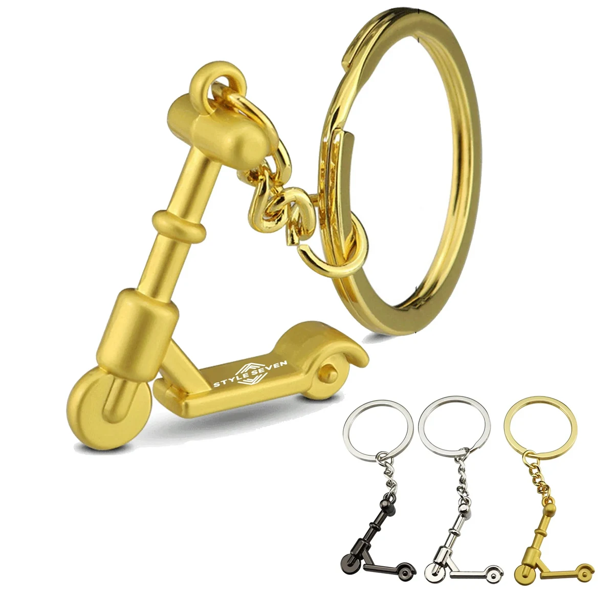 Creative Mini Scooter Keychain 1