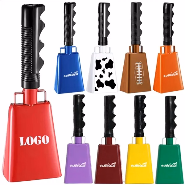 Nine-Inch Hand-Cranked Event Cheering Bull Bell for Events, Gifting and Everyday Use