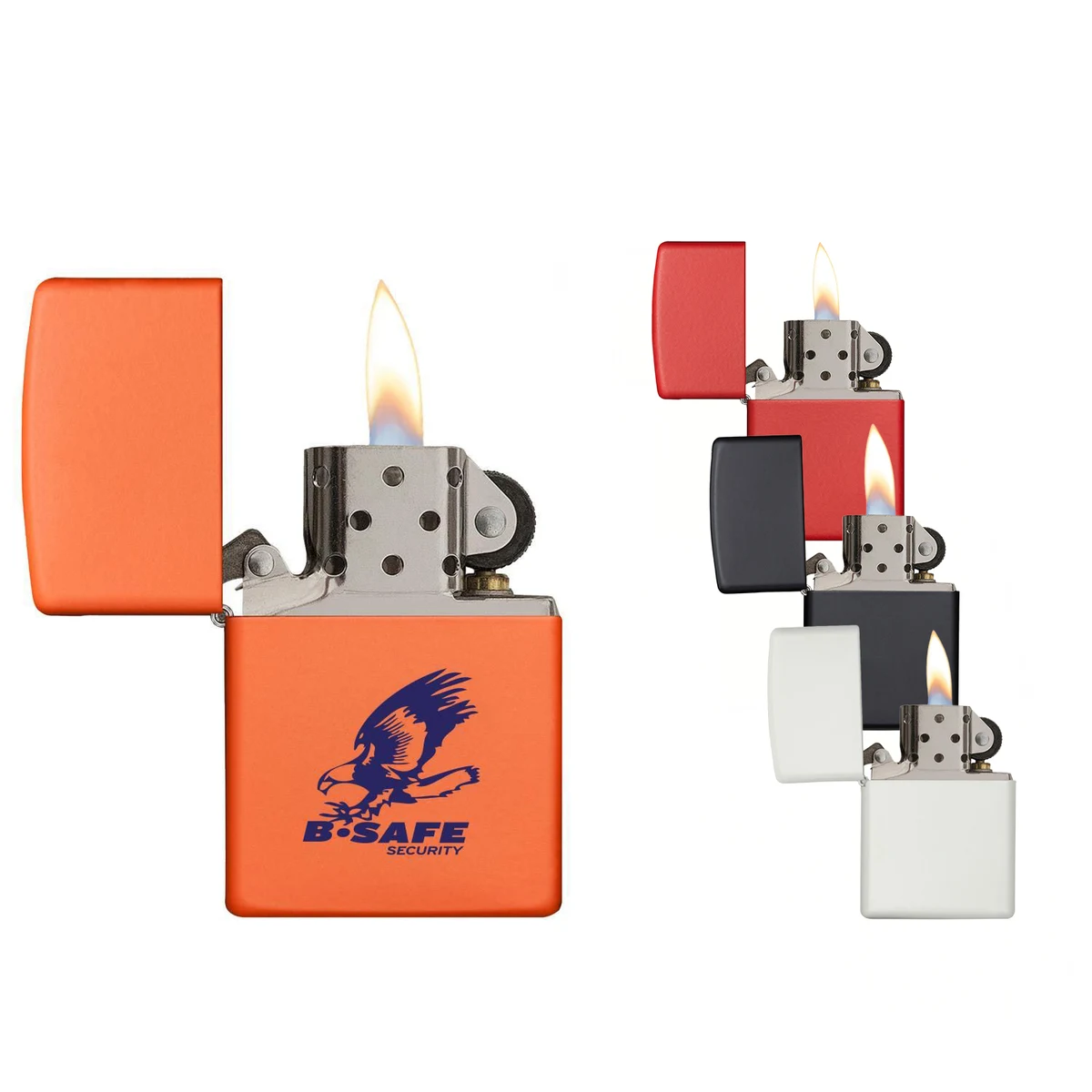 Matte Color Windproof Zippo® Lighters 1