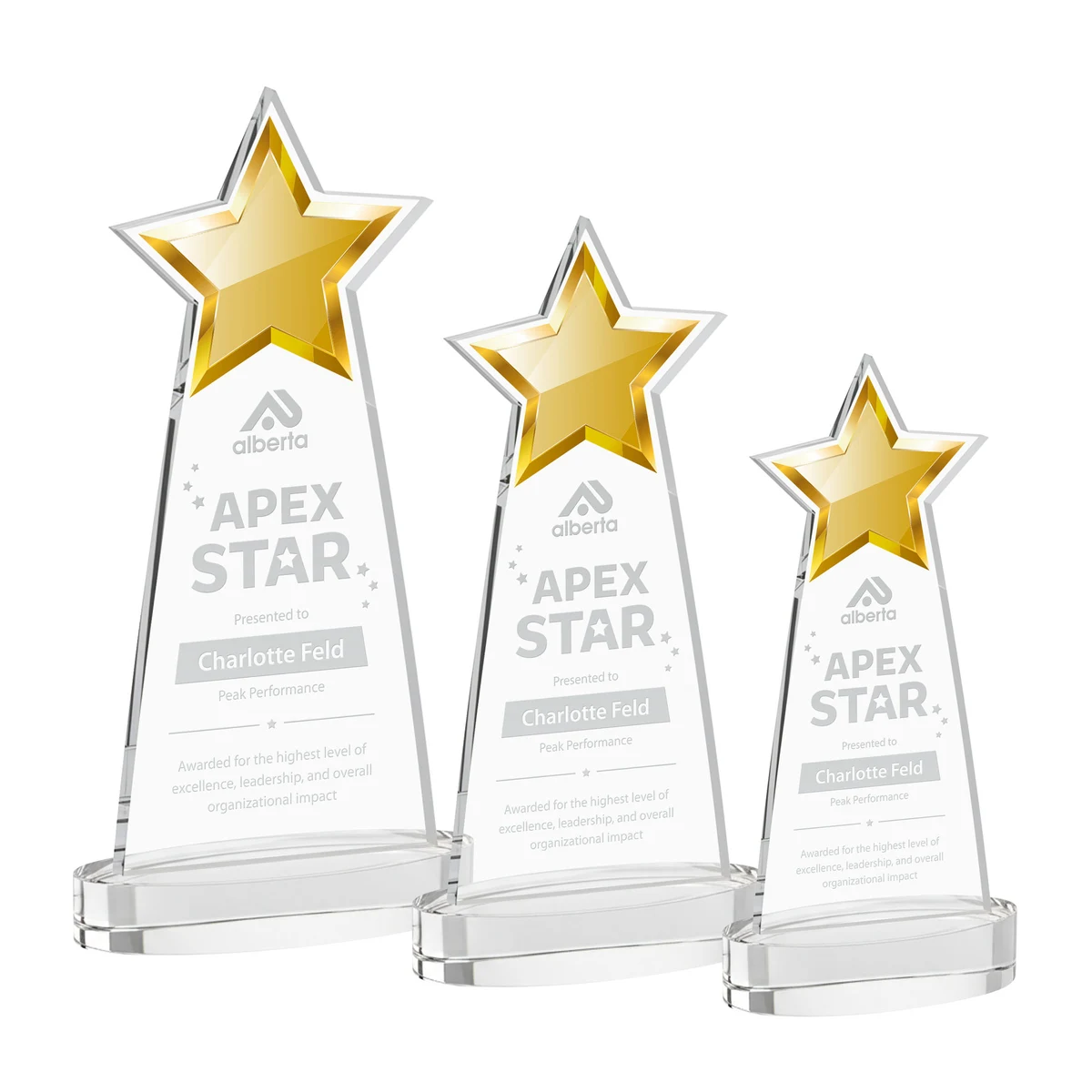Starlite Award on Alberton Base - Clear 1