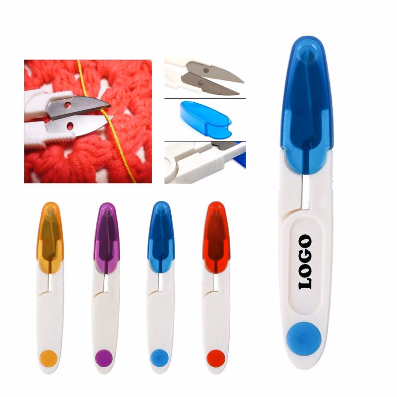 Compact 4 Inch U Shaped Portable Scissors Item # UEJII-RFUGK