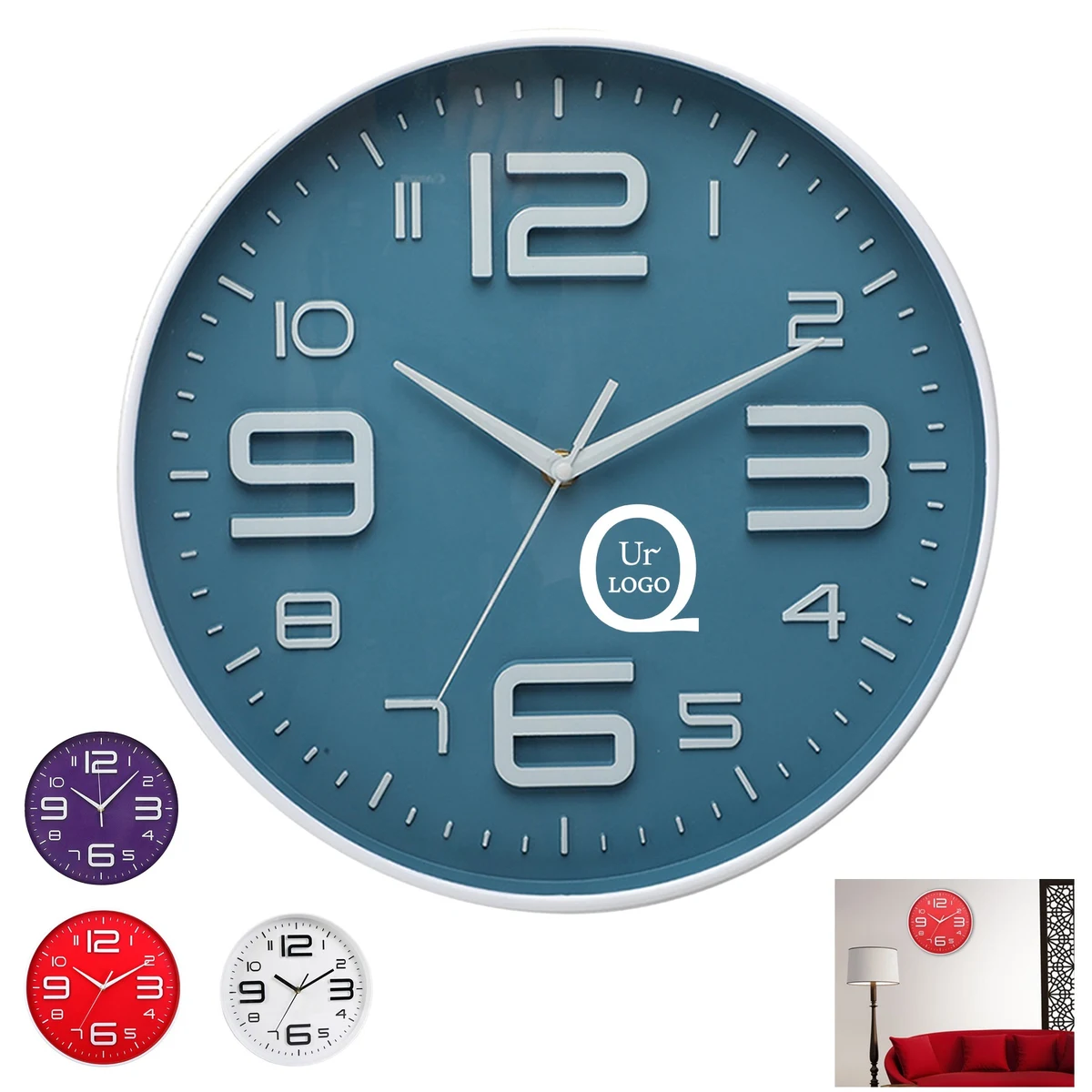 12 Inch Quartz Wall Clock 1