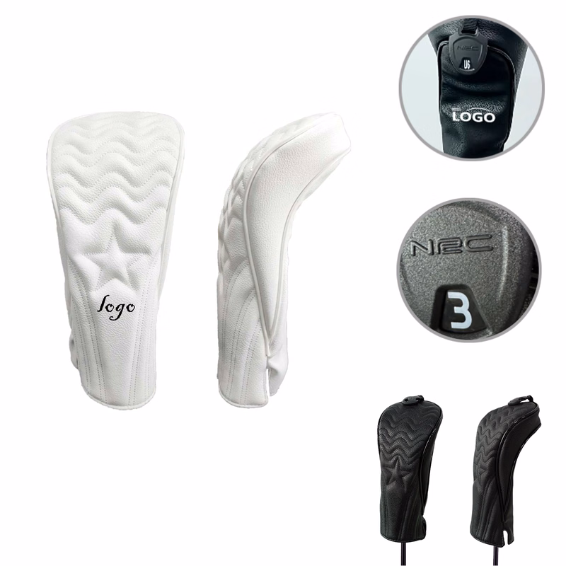 MOQ50 Adjustable Numbered Golf Club Covers