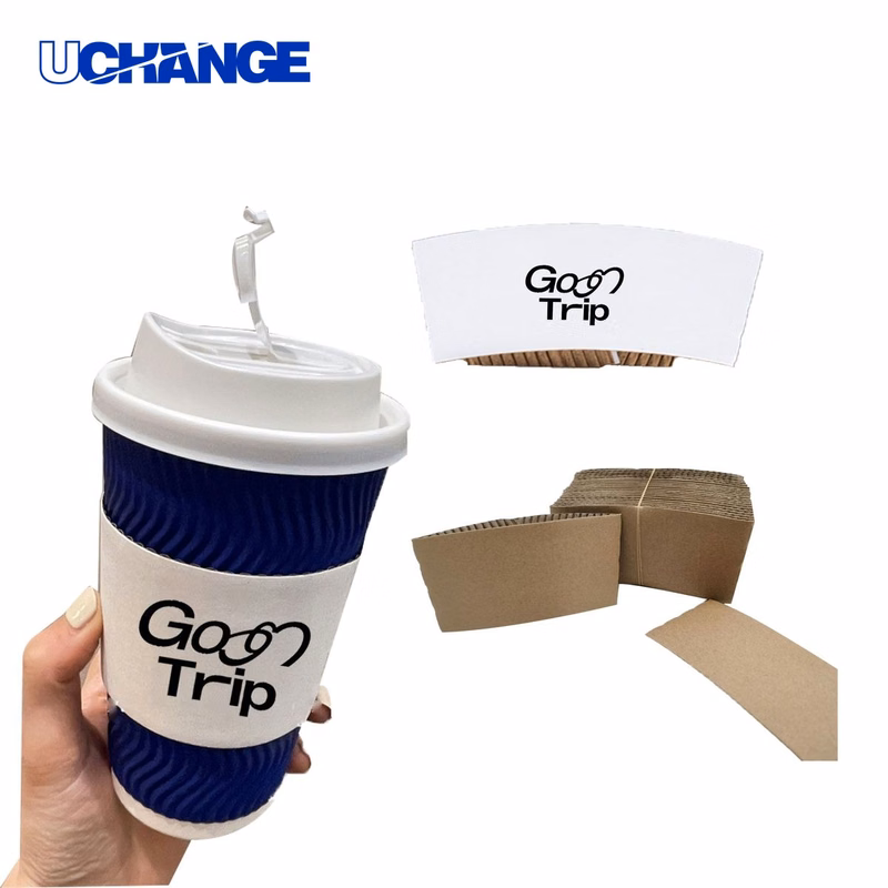 Corrugated Paper Cup Sleeve for 90 Caliber Cups