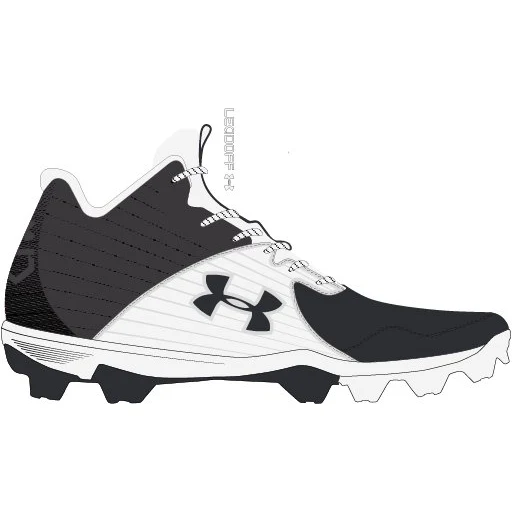 Men's UA Leadoff Mid RM Baseball Cleats 1