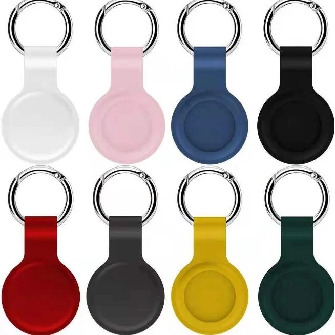 Silicone Cover for Air Tag w/ Carabiner 1