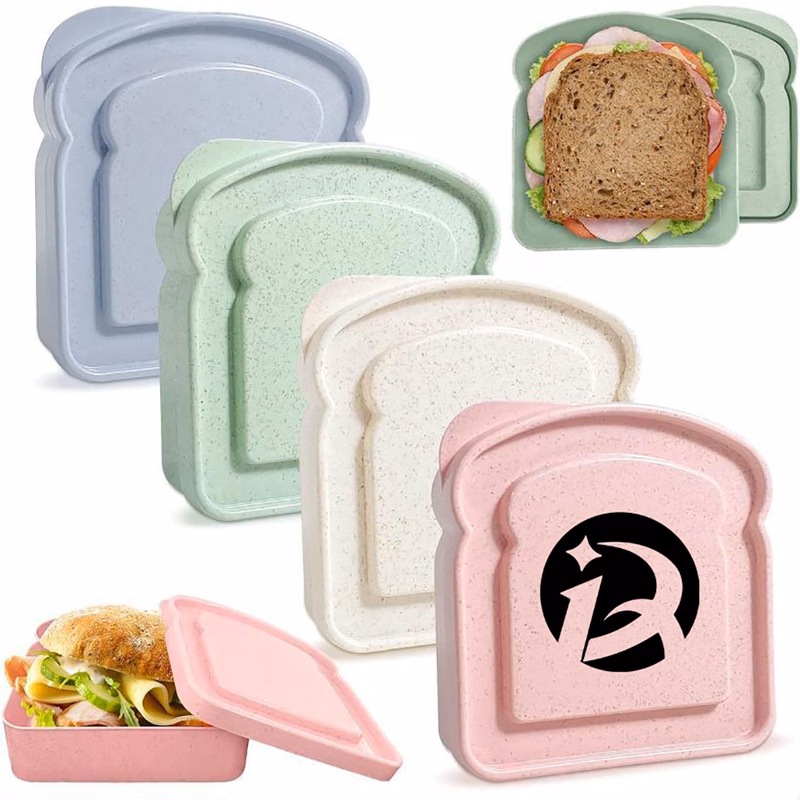 Toast Bread Sandwich WheatStraw Box