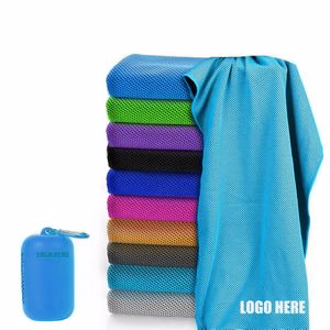 Towel With Silicone Storage Bag