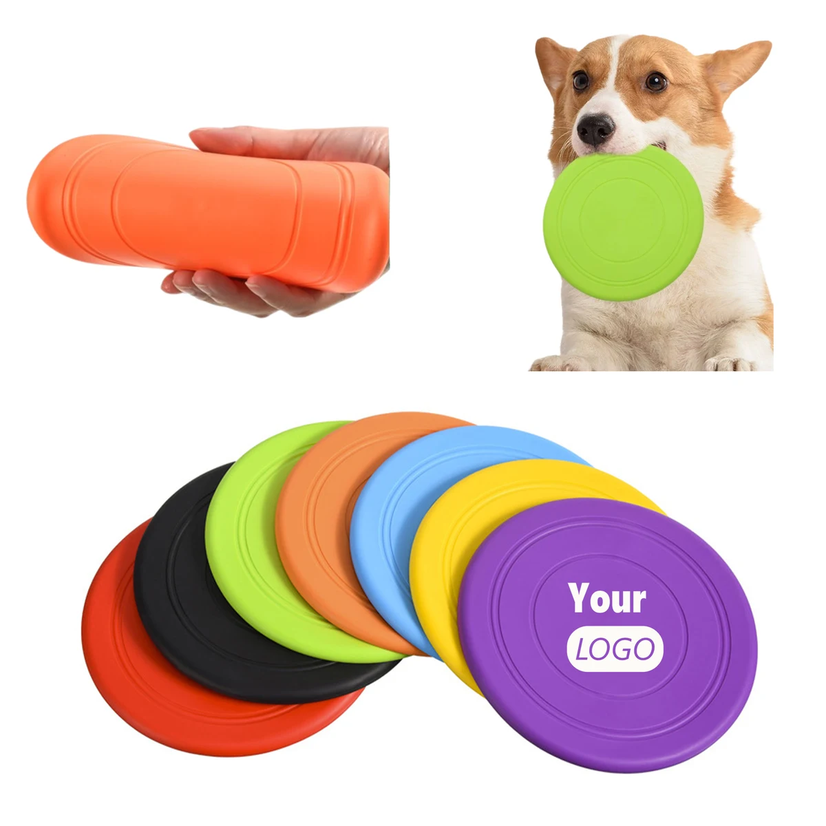 Pet Flexible Flying Disc Toy 1