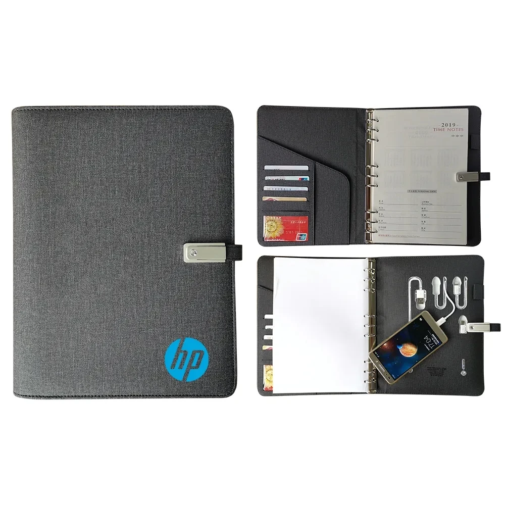 8000 mAh Power Bank Notebook with 16G U Disk 1