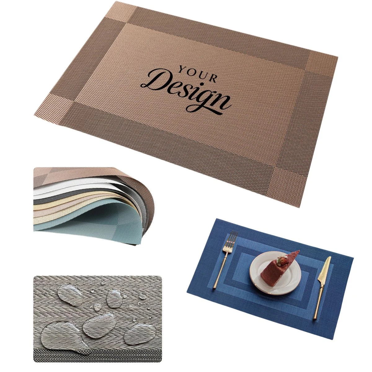 PVC Rectangular Dining Placemat 1