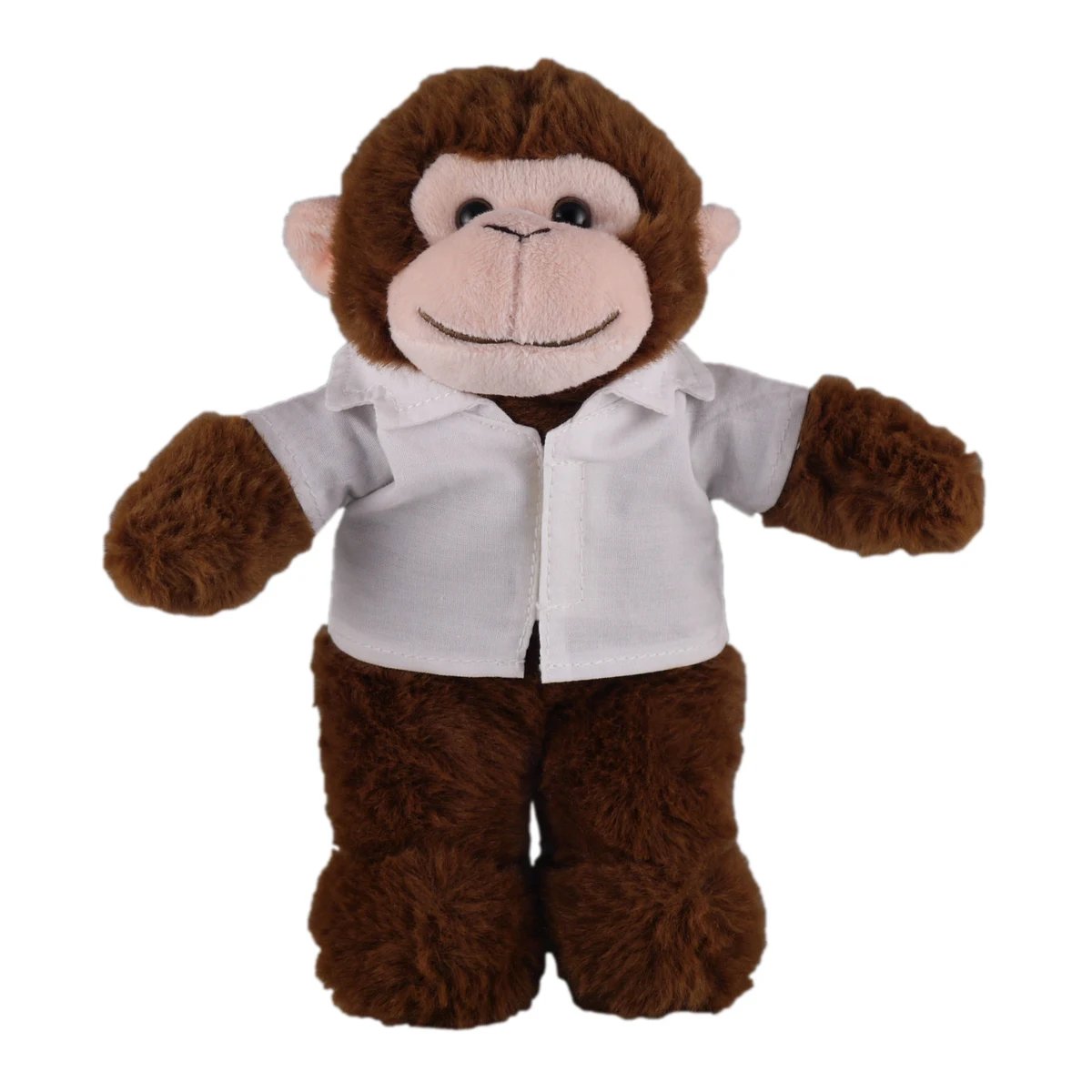 Soft Plush Stuffed Monkey in doctor's jacket. 1
