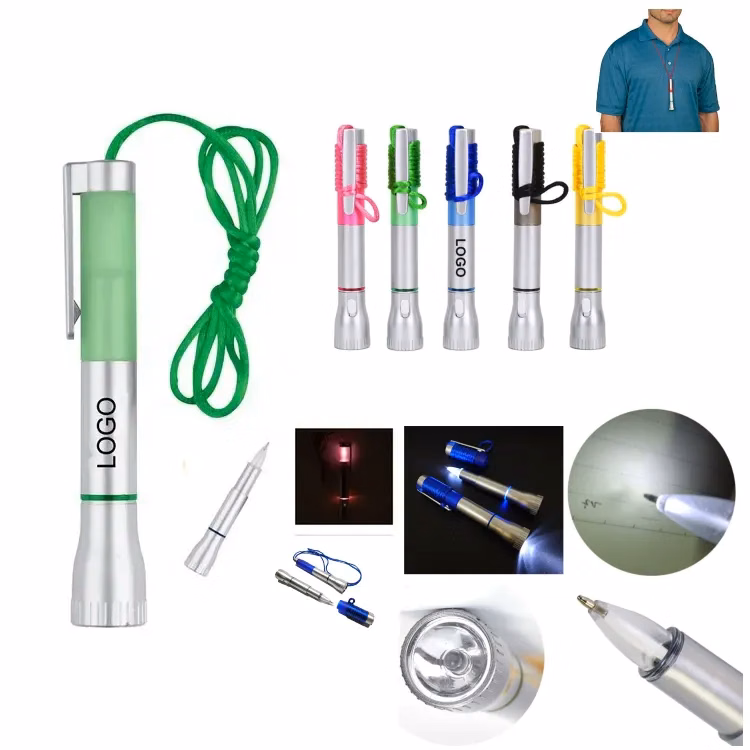 Pen And Flashlight
